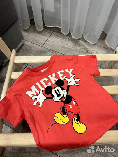 Футболка (2 шт в комплекте) Mickey HM, р. (80,86)