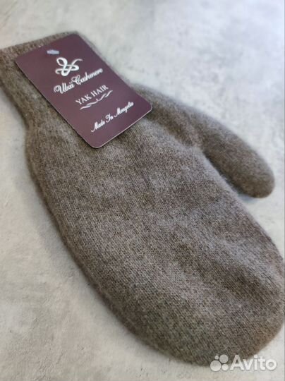 Варежки пух Яка двойные Монголия