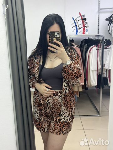 Леопардовый костюм объявление продам