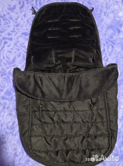 Зимний конверт-чехол на ножки в коляску