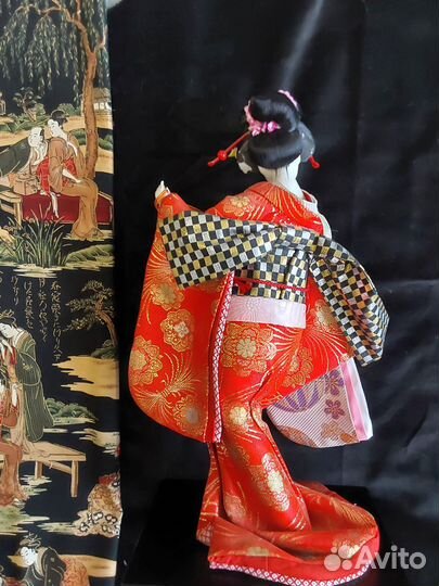 Японская интерьерная кукла из Японии