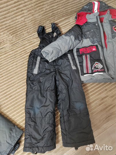 Зимний комбинезон для мальчика 104, пуховик