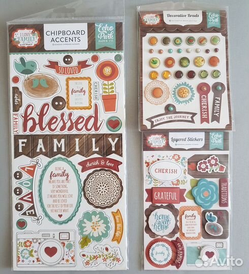 Набор бумаги для скрапбукинга