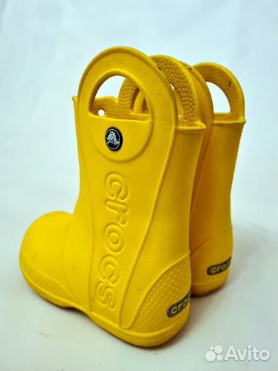 Детские резиновые сапоги Crocs c10