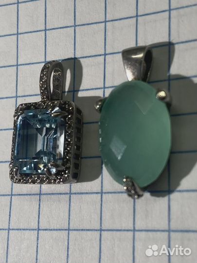 Подвески кулоны серебро