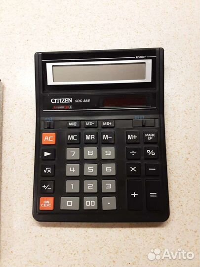 Калькулятор citizen SDC-888