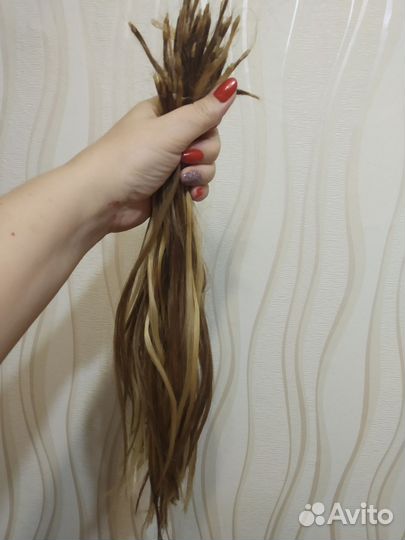 Волосы для наращивания бу