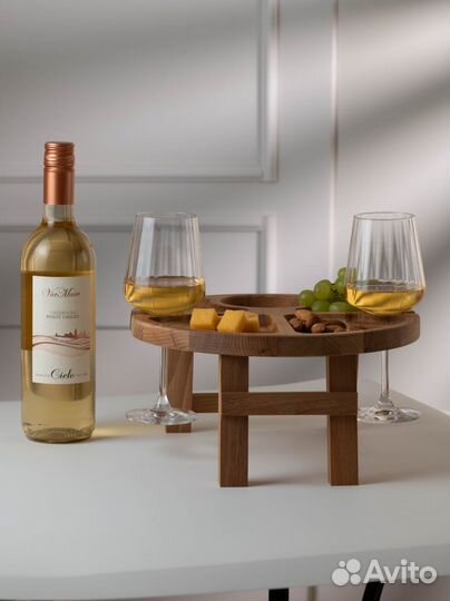 Винный столик менажница
