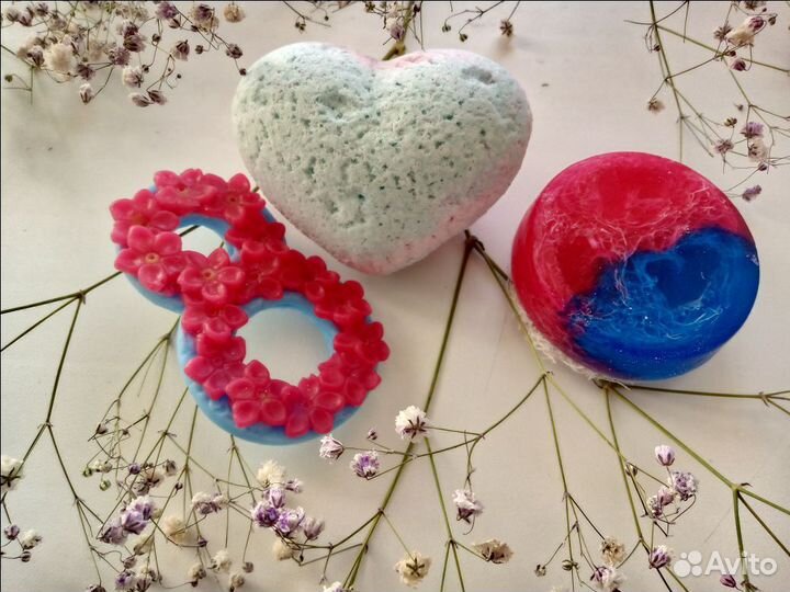 Мыло ручной работы набор