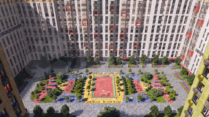 1-к. квартира, 39,1 м², 10/14 эт.