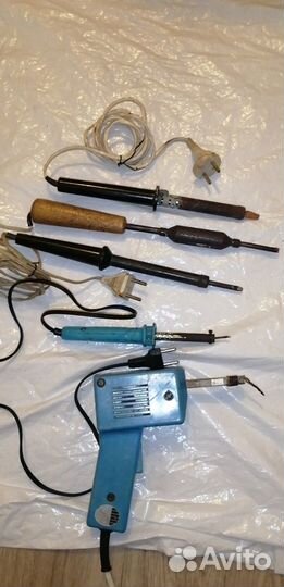 Паяльники разной мощности, СССР, импортные