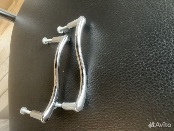 Ручка хром мебельная 110/96мм 2 шт