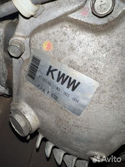 Редуктор переднего моста Паджеро 4 (4.636)