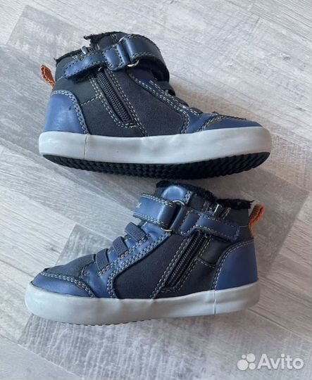 Утепленные кеды geox 24 размер