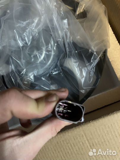 Вентилятор радиатора пассат новый