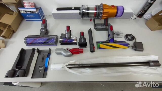 Dyson V12 Detect slim Absolute серебристый