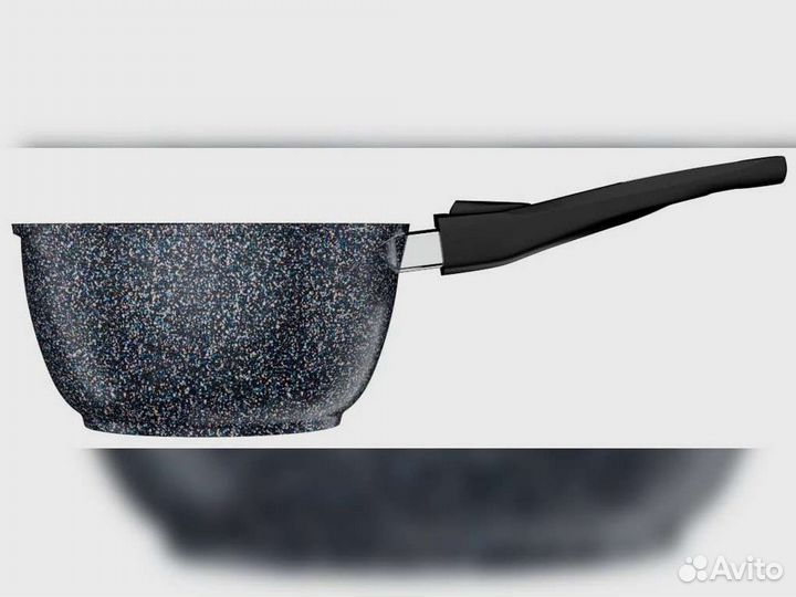 Ковш 1,7л съемная ручка Гранит star