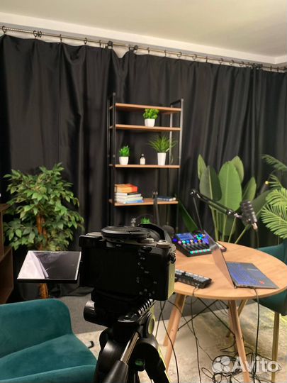 Студия для подкастов / Аренда студии / видеосъемка