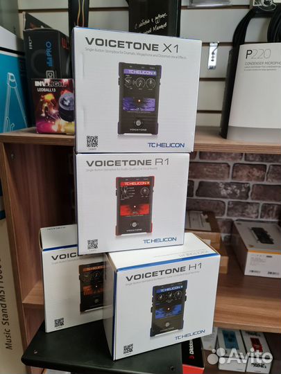 TC Helicon Voicetone X1 педаль эффекта Новая