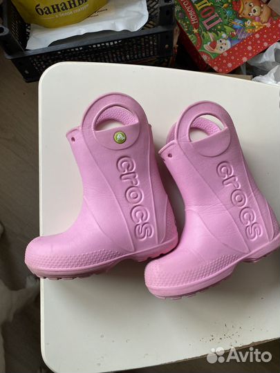 Резиновые сапоги crocs C10