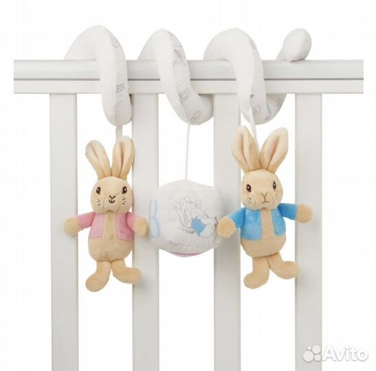 Подвеска спираль + погремушка Mothercare