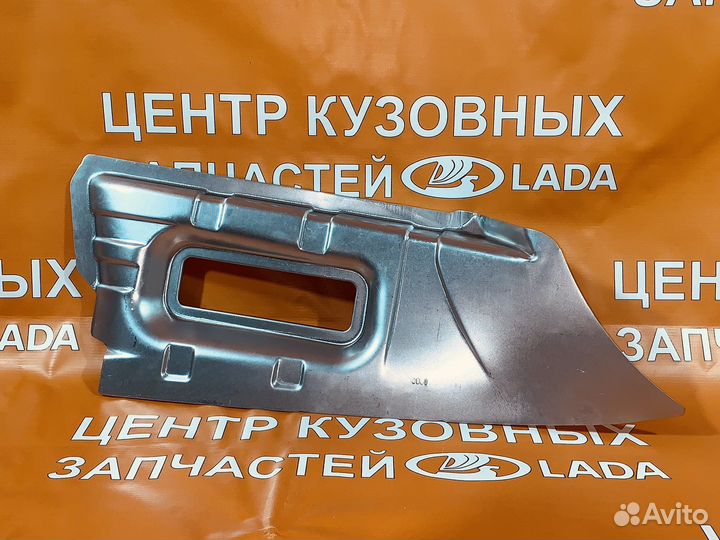 Соединитель заднего крыла и пола левый granta