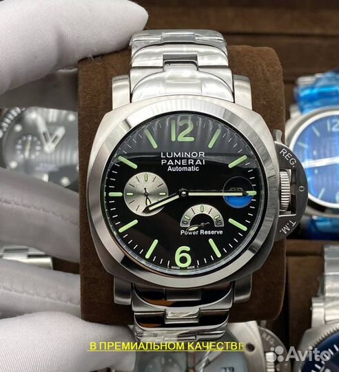 Брутальные мужские часы механика Panerai
