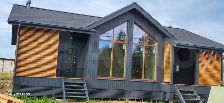 Дом 115 м² на участке 9 сот.