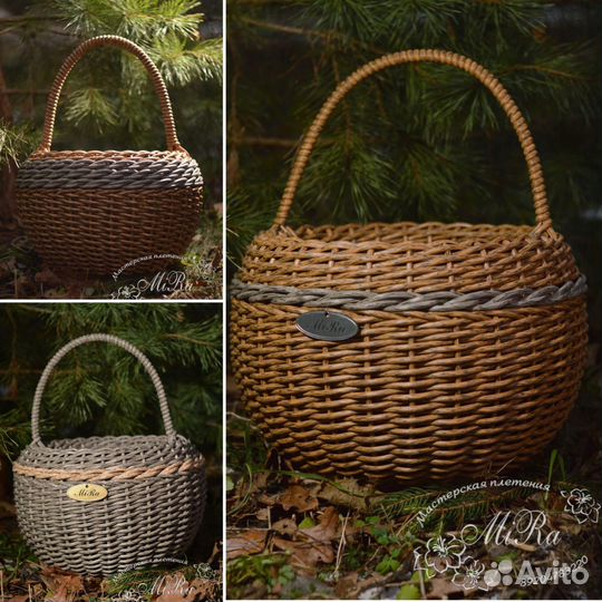 Грибные корзины. Лукошки