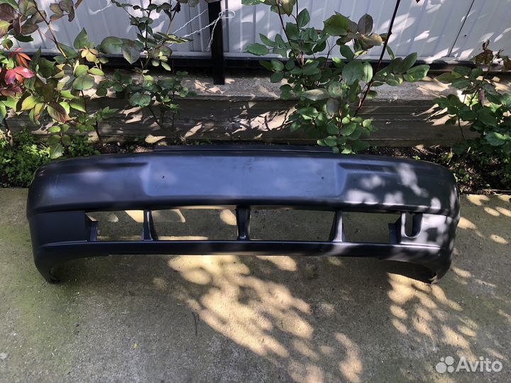 Передний бампер некрашенный Ваз 2110 2111 2112