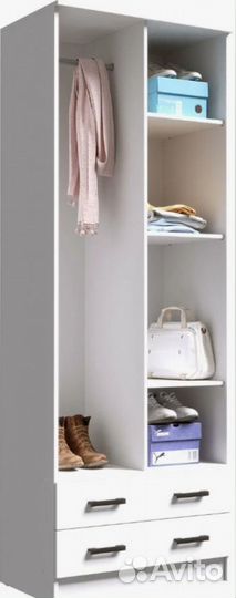 Шкаф двустворчатый