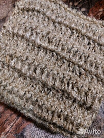 Мочалка из джута. Ручная работа