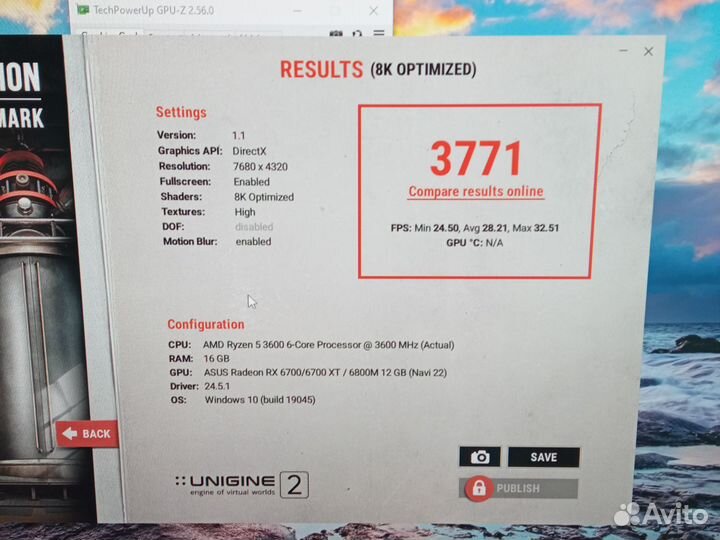 Видеокарта Asus rx 6700xt dual