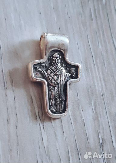 Крест Серебро новый