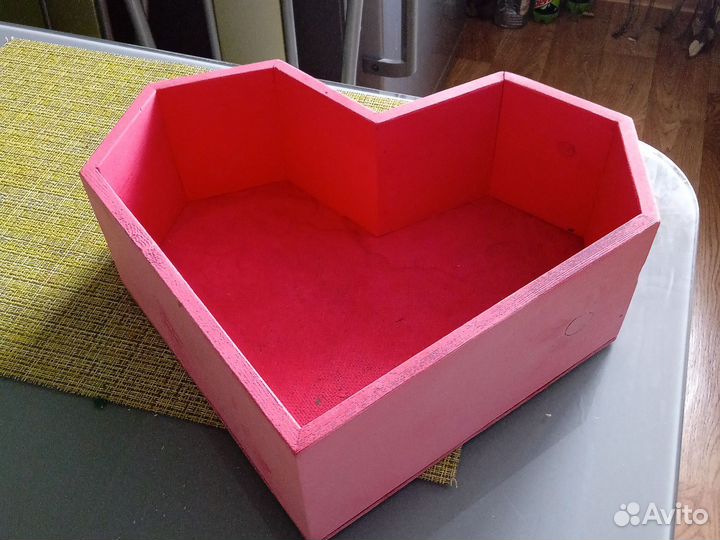 Подарочный ящик сердце