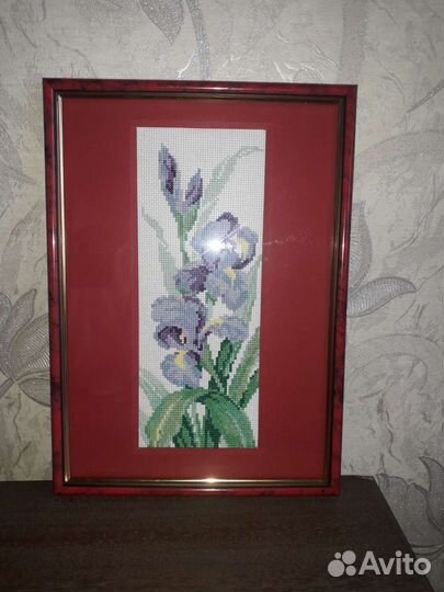 Картина вышитая крестом