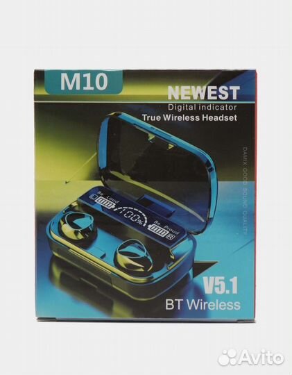Беспроводные bluetooth наушники m10