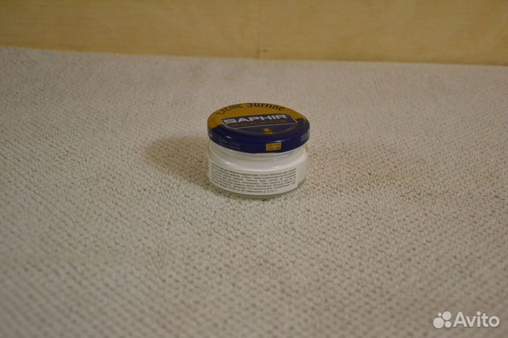 Крем для обуви Saphire Surfine, белый