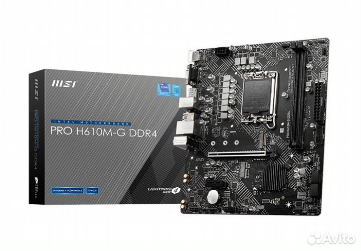 Комплект Intel i5 12400f + мат плата (новые)