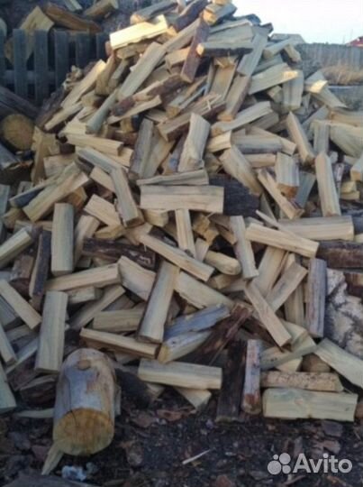 Дрова дубовые колотые
