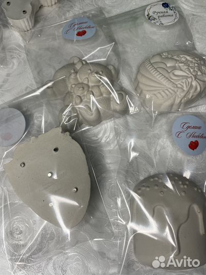 Гипсовые раскраски на магните