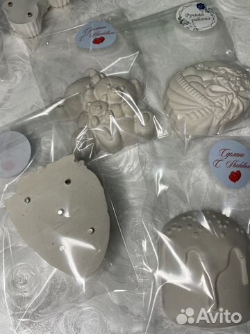 Гипсовые раскраски на магните