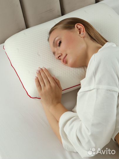 Подушка ортопедическая от болей в шее и отёков