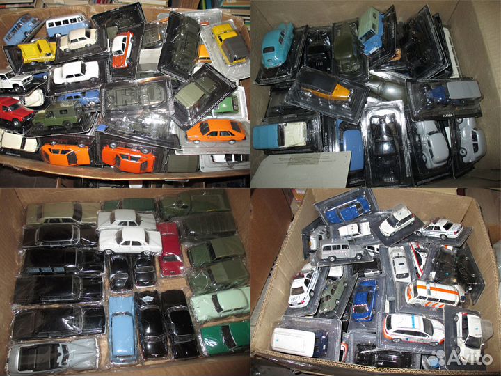 Модели авто (разные серии) 1-24 и 1-43
