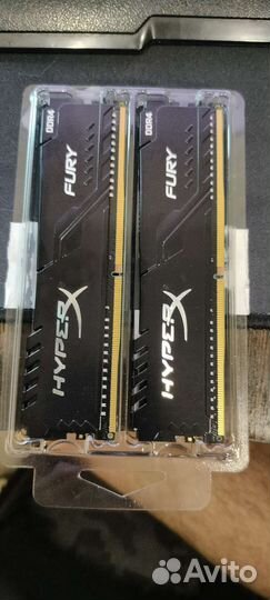 Оперативная память ddr4 hyperx fury 8gb