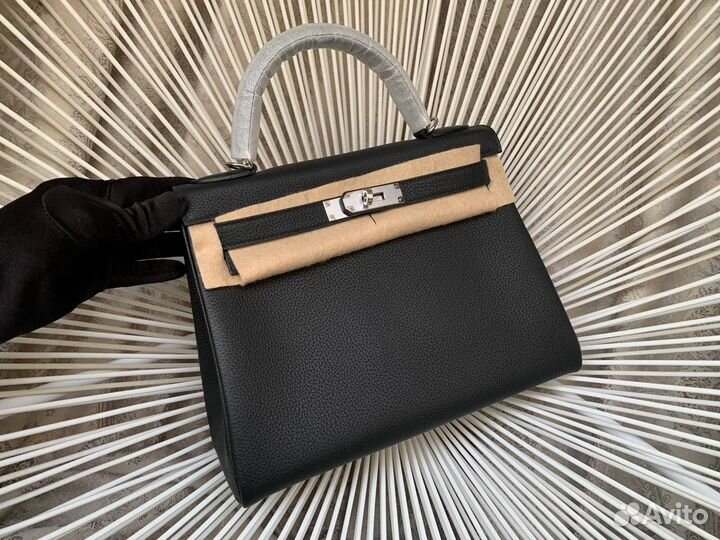 Сумка Hermes Kelly 28 black