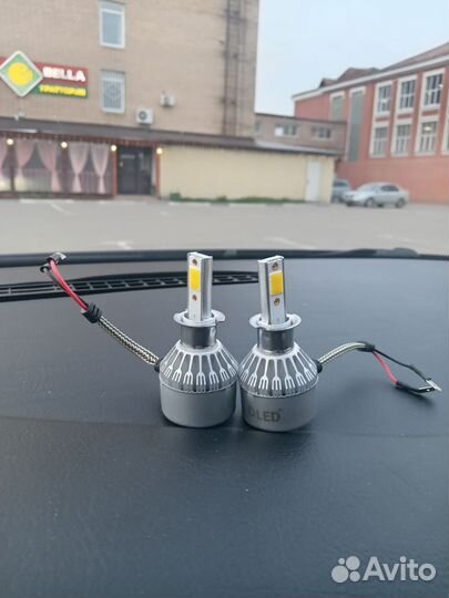 LED лампы h3 3000k