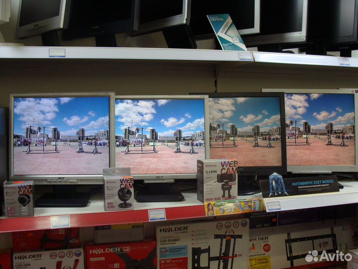 Мониторы 15, 17, 19 дюймов