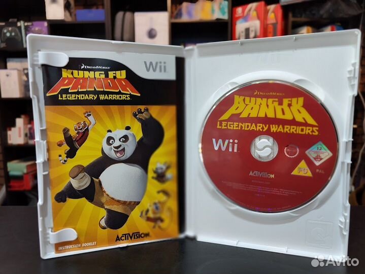 Rung Fu Panda Legendari Warriors для Nintendo Wii