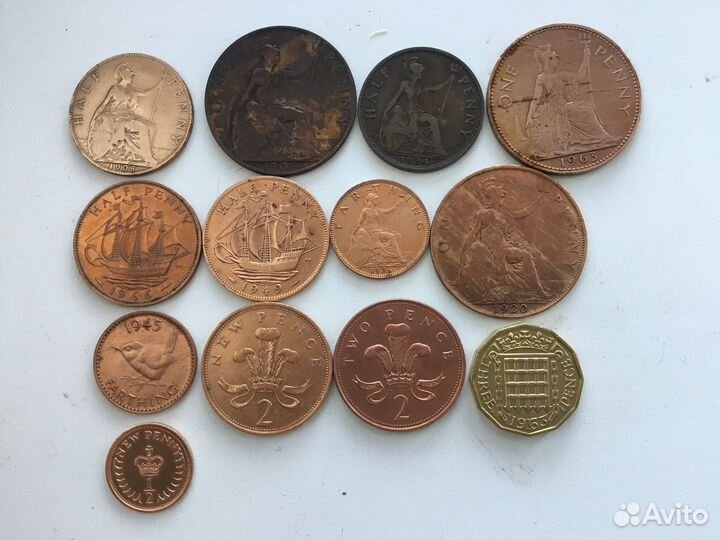 Продам монеты Великобритании